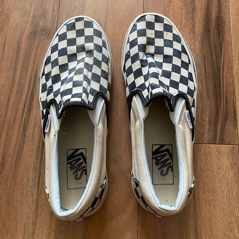 VANS Slip-On Checkered Shoes